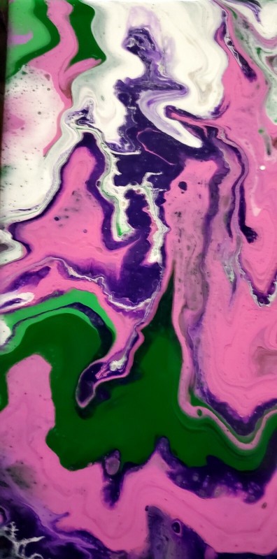 Original Abstract Painting on Canvas signed ready to hang Wall Decor gallery