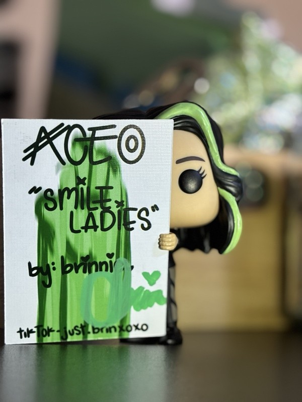 aceo original art print Smile Ladies gallery