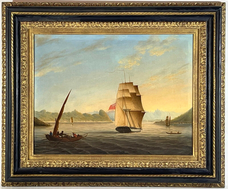 Listed Artist James Edward Buttersworth (1817-1894) Oil Painting w/ Provenance