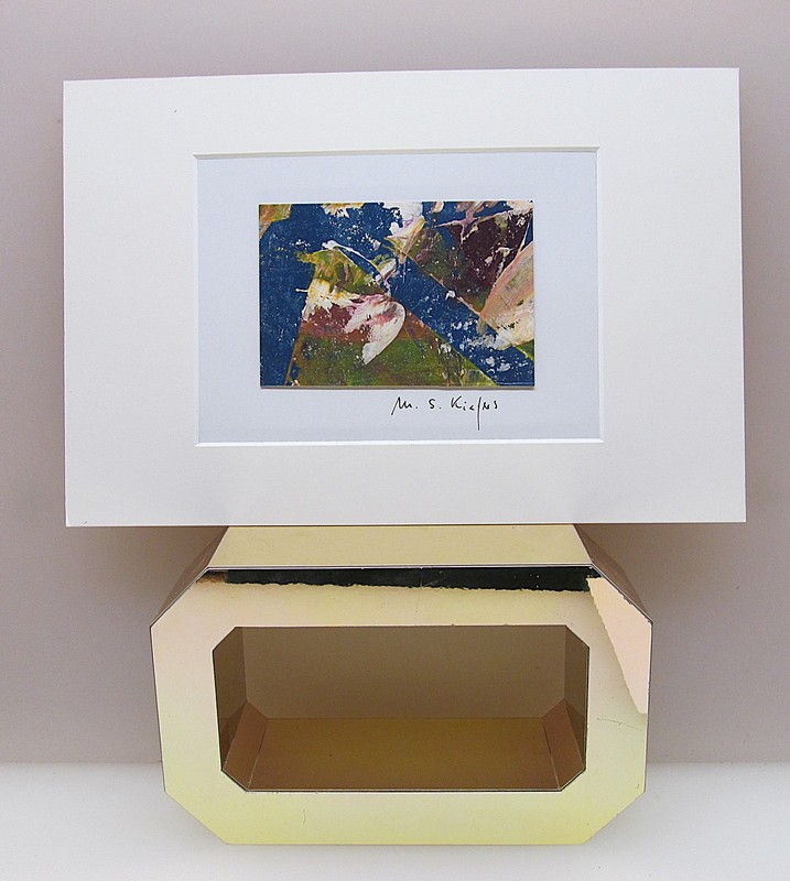 Abstract Composition Signed MICHAEL S. KIEFERS Original Painting Berlin
