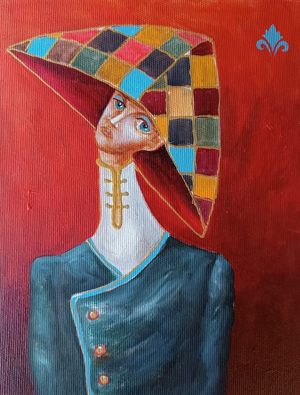 ART Painting ORIGINAL OIL canvas MODERN CONTEMPORARY BY Pronkin 2026 etude Fem09 gallery