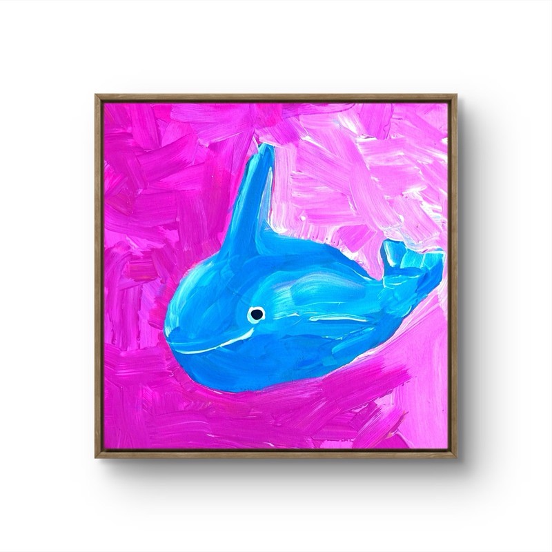 Portia Original Painting Of A Whale Soapstone Carving Tasmania 15cm OOAK Art