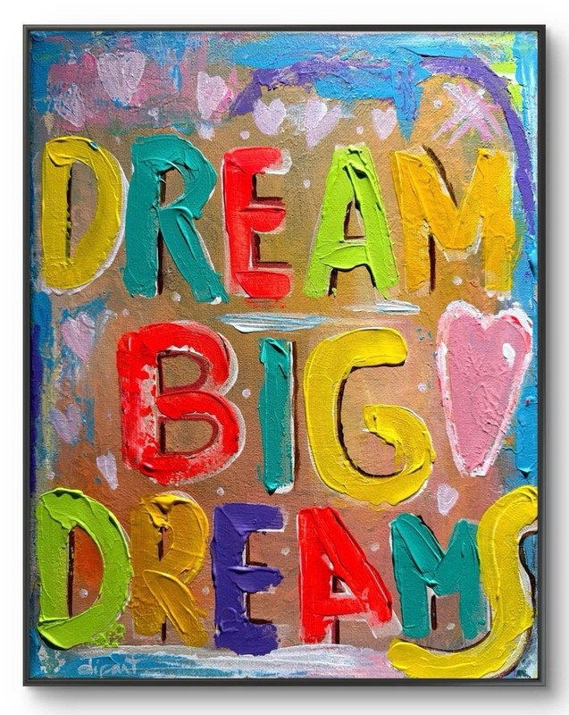 Colorful Original Art 11×14 Canvas Fine Art Expressionism Home Decor Home Decor