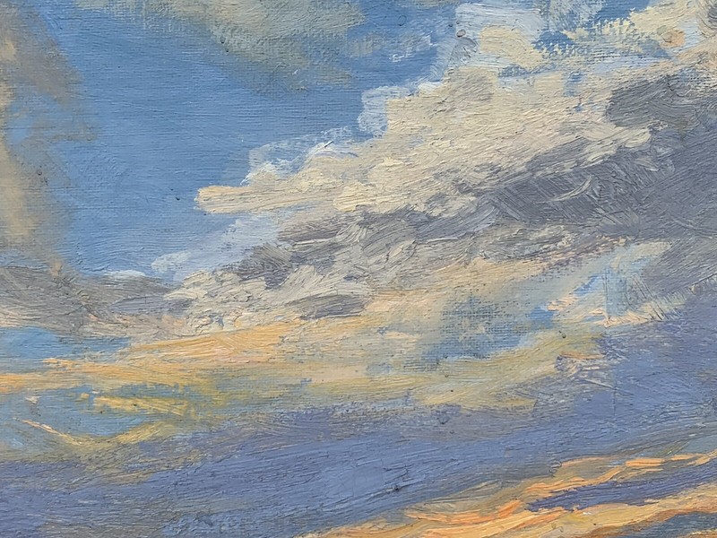 Impressionist Landscape. Roches Point Ontario Canada By William A Drake. 1973 gallery