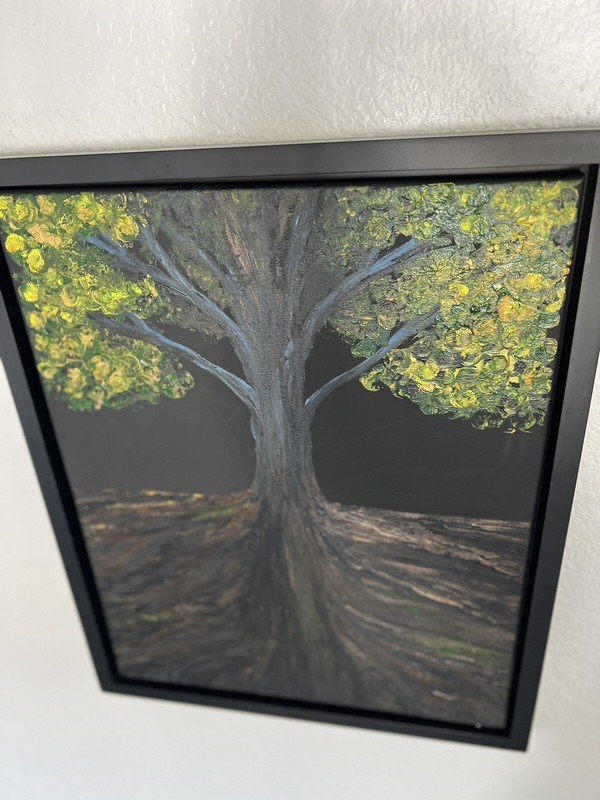“Self-Sufficiency”_16”x 20” Original Hand Painted Acrylic Framed Painting gallery