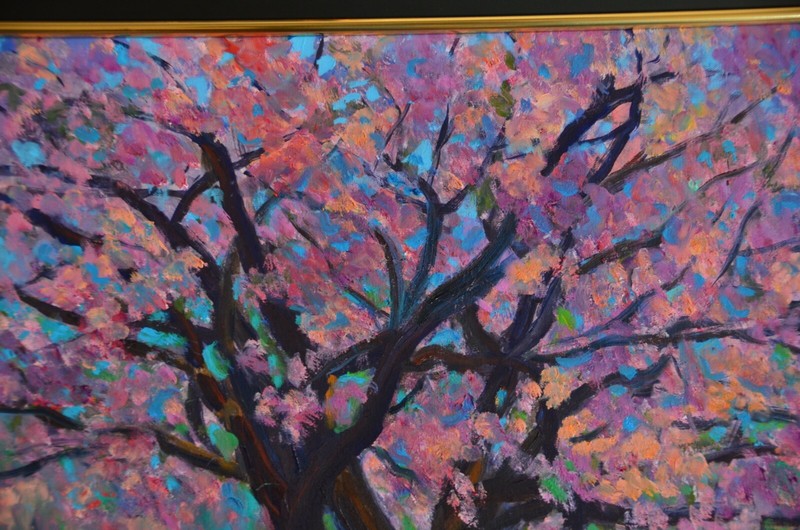 Beth Riso Fine Art Oil Painting - Spring Tree - Nyack NY Hudson Valley Rockland gallery