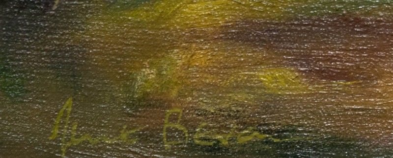 June Bevan (b.1927) - 20th Century Oil, View From Grove Lane, Bramhall gallery