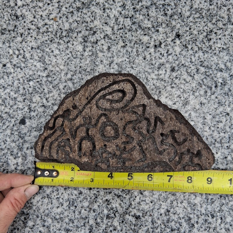 Hawaiian Petroglyph Field Hawaii Art Hieroglyph Lava Rock Stone Tiki Carving Wow