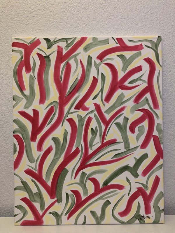 painting on canvas