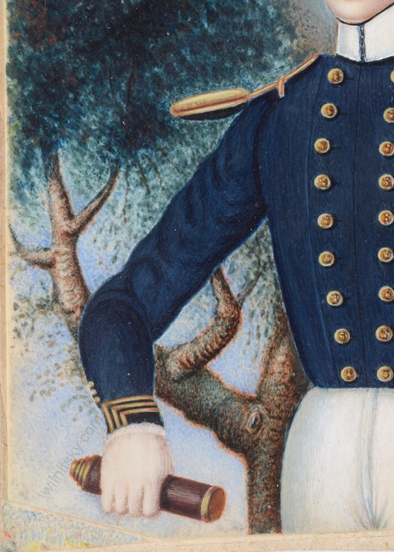 "Colonel of Spanish infantry", fine miniature, 1843 gallery