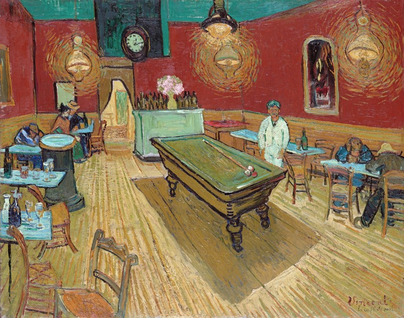 Vincent van Gogh Night Cafe Reproduction – Giclee Canvas/Paper/Stretched