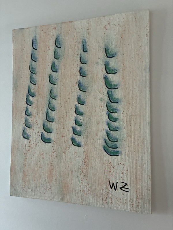 Soft Pastel Painting Hampton Beach Waves gallery