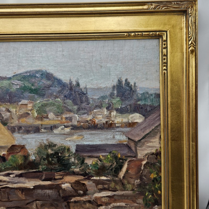 Ivan Summers Impressionist Painting ~ Old Quarry, Vinal Haven Maine gallery