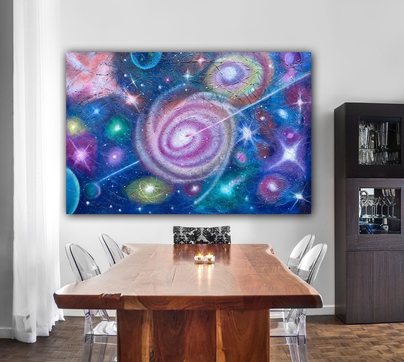 Gallery Price $3800 24*36”Canvas original hand-painted Abstract Oil painting gallery
