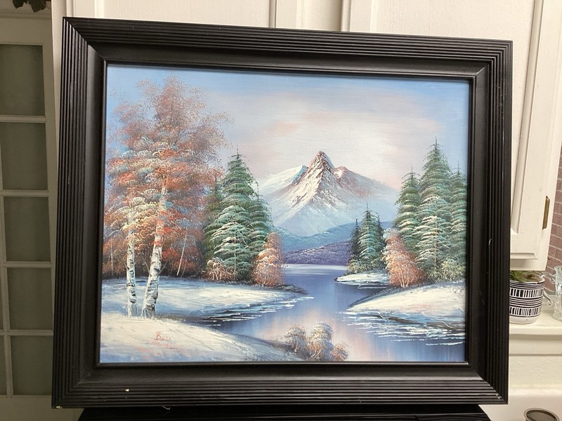 Oil On Canvas Landscape Painting