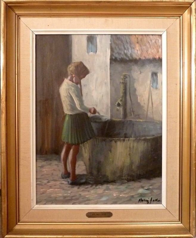 ARLING GADE! GIRL AT THE WELL