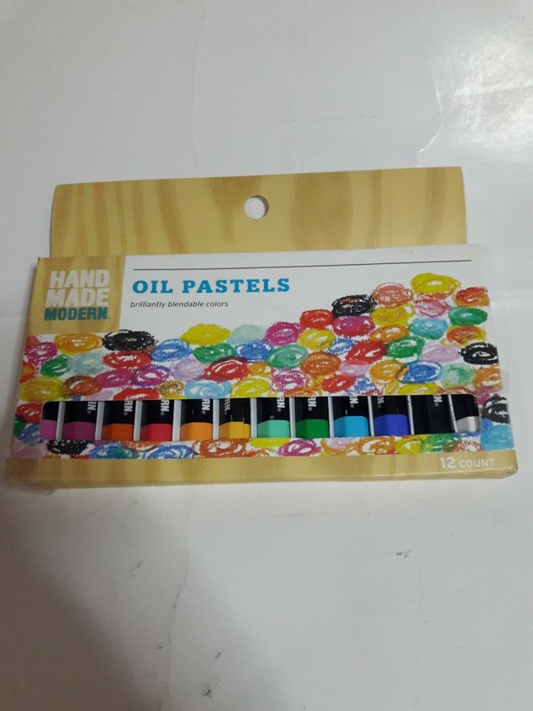 Hand Made Modern Oil Pastels Brilliantly Blendable Colors 12ct
