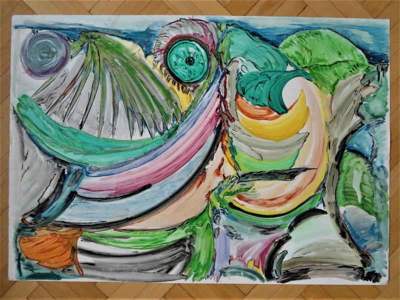 Czech Abstractionism Futurism Painting style Franz Kupka 1 of 3