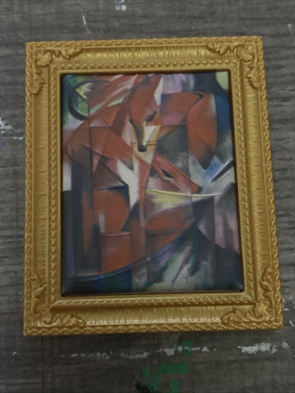 Mini paintings on canvas- Ball 3 gallery