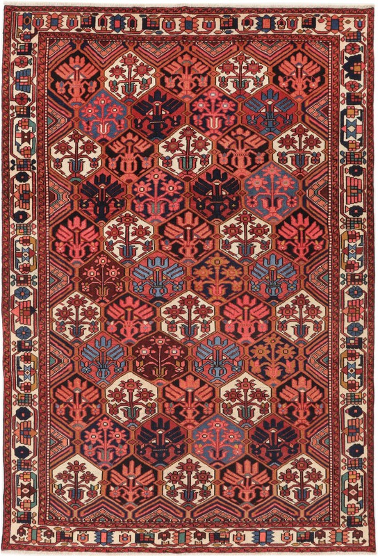Hand Knotted Rug Bakhtiar Patina 285 x 190 cm