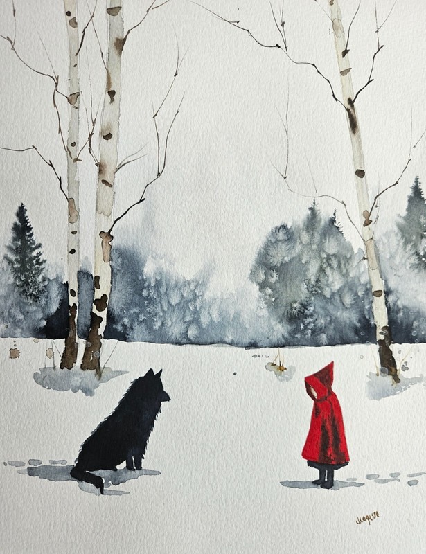 ACEO Art Card – 2.5” x 3.5” – One-of-a-Kind Miniature Artwork-Print