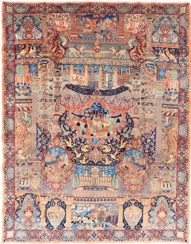 Hand Knotted Rug Kashmar 385 x 300 cm