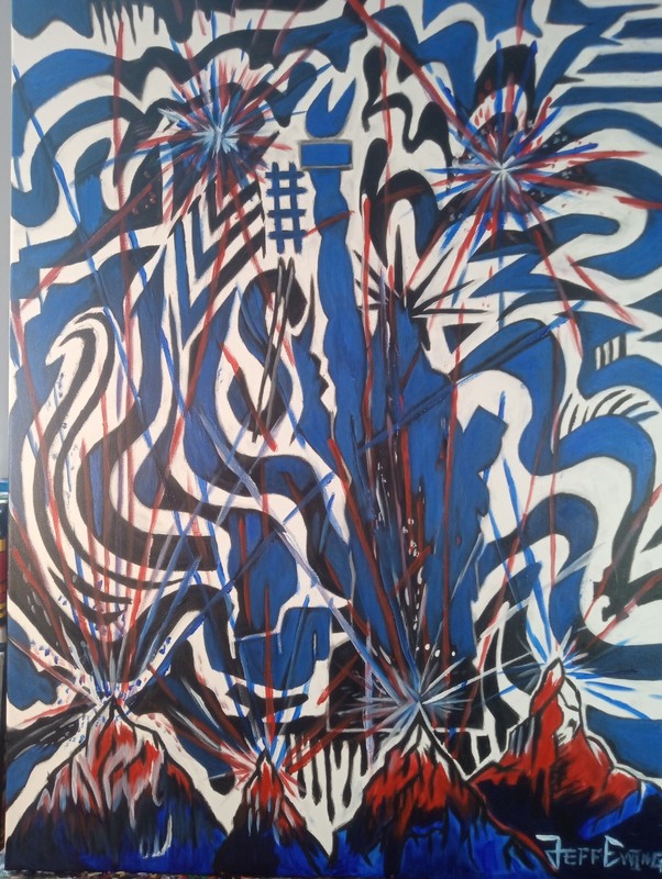 «Bursts Of Freedom -1776»