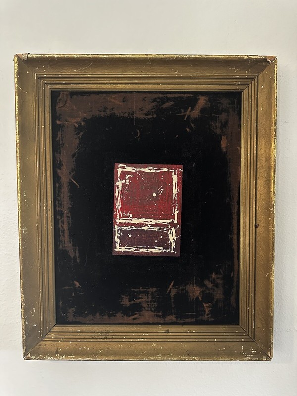 18×22 inch «Johnny Davis Abstract Acrylic on Canvas Painting – Original Artwork»