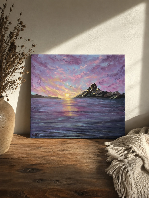 Original Painting. This piece is handmade, and one-of-a-kind