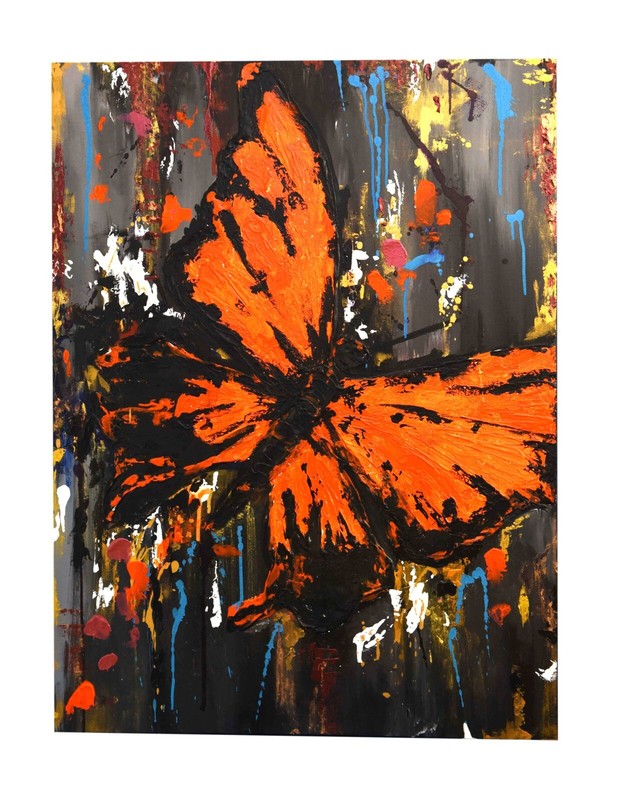 Ethereal Ascent Oil On Canvas By Lily Movahedi