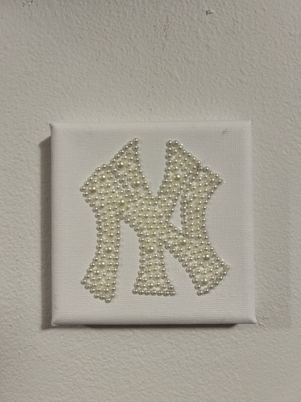 Custom hand made New York Yankees art gallery