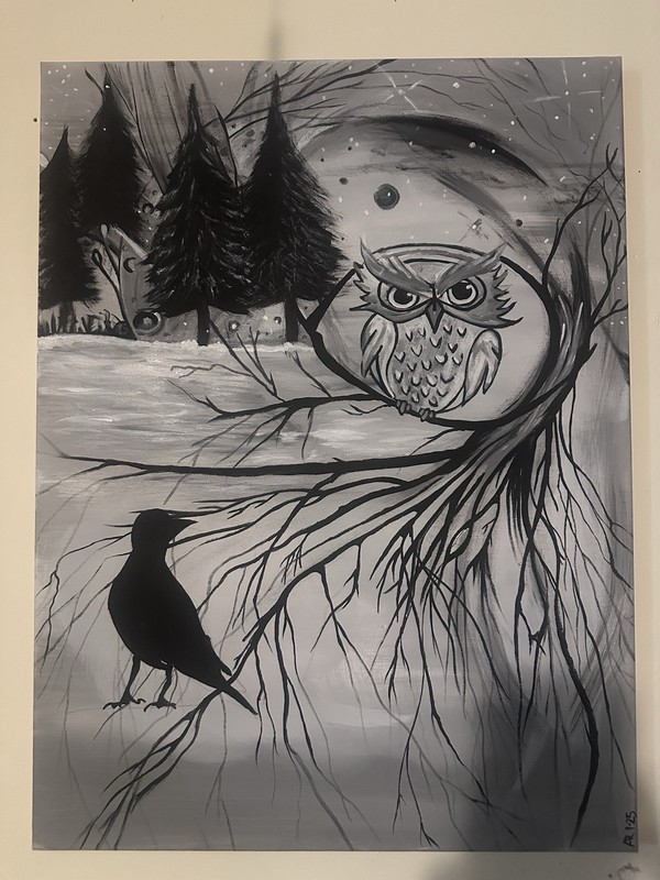 “Creatures On A Chilly Night “