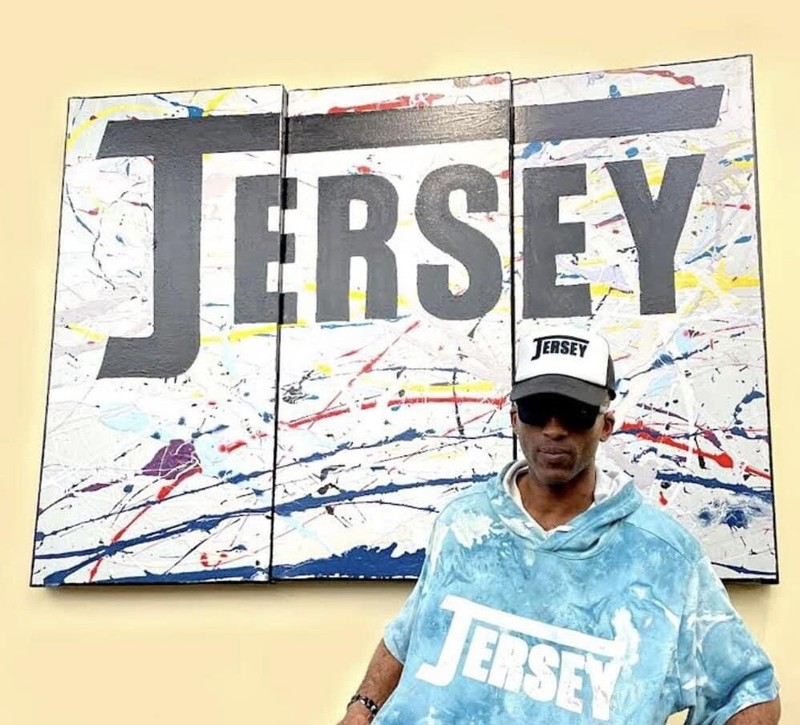 NEW JERSEY SPIRIT Abstract ( 6’ X 4’ x 3” ) Mixed Medium Painting