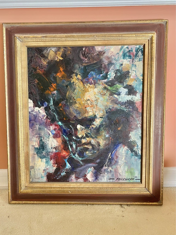 Robert Falcucci Oil Painting «Beethoven » 28×24