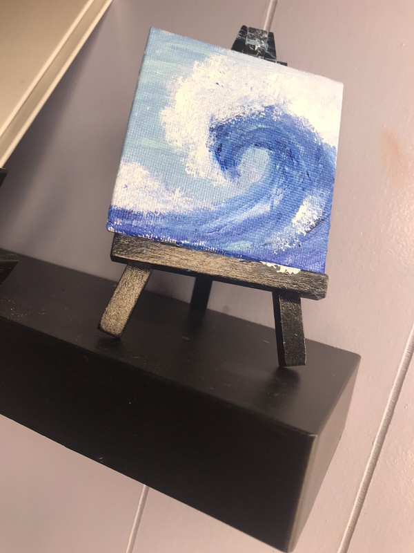 Original Acrylic Canvas Painting “Ocean Tide”
