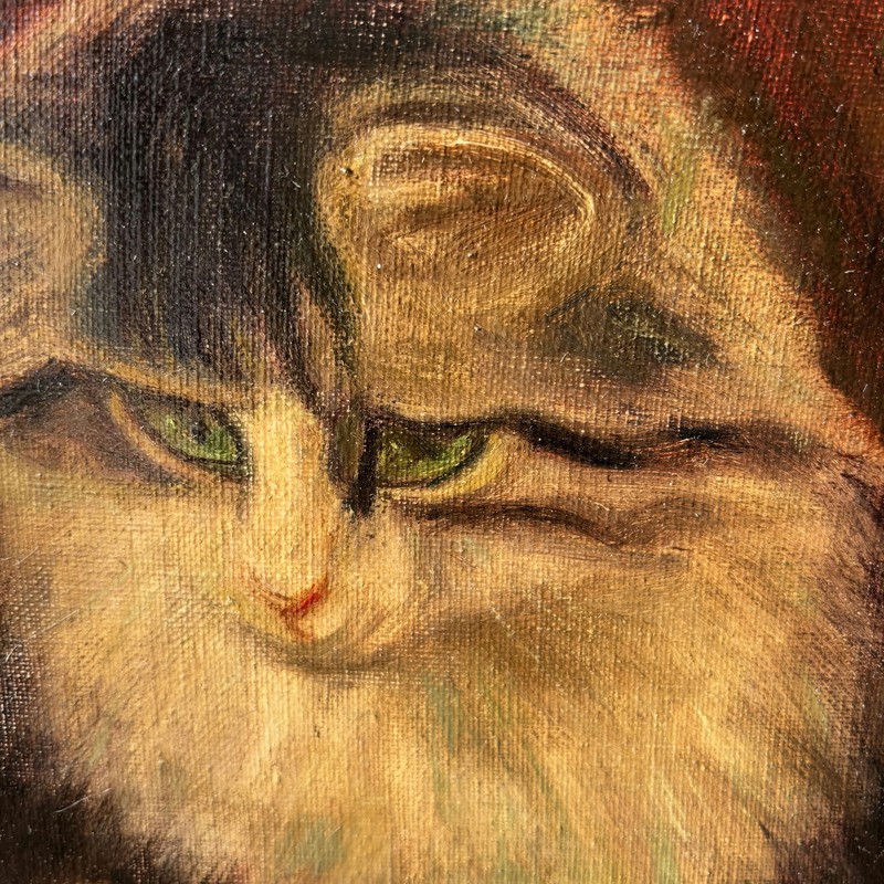 Remarkable Animals Oil Painting "Playful Kittens" Classic Large Artwork gallery