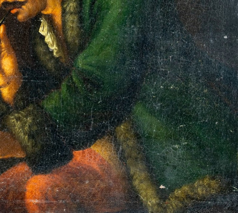 Antique 19C Dutch oil painting 153126 gallery