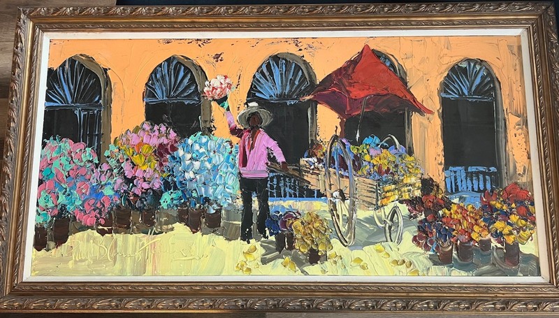 Paul Blaine Henrie Flower Senor – 53″ × 28″