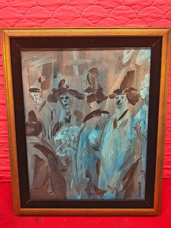 Used Pascal Curaro Oil Painting From The Cory Gallery Good Condition gallery