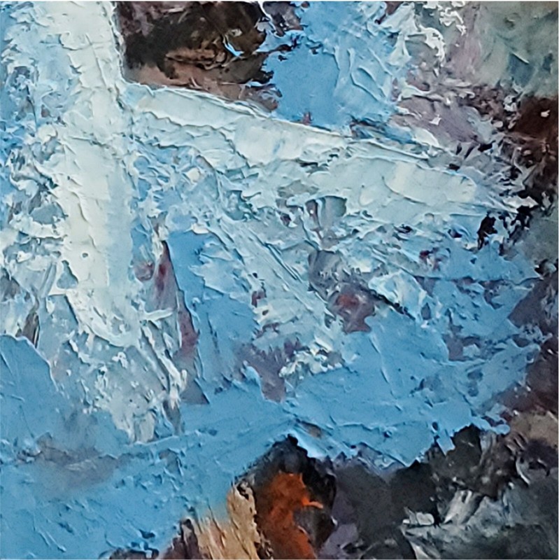 YARY DLUHOS Dance Figures Ballroom Dancing Music Woman Man Original Oil Painting gallery