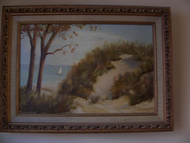 Oil on Canvas Dunes of the Great Lakes
