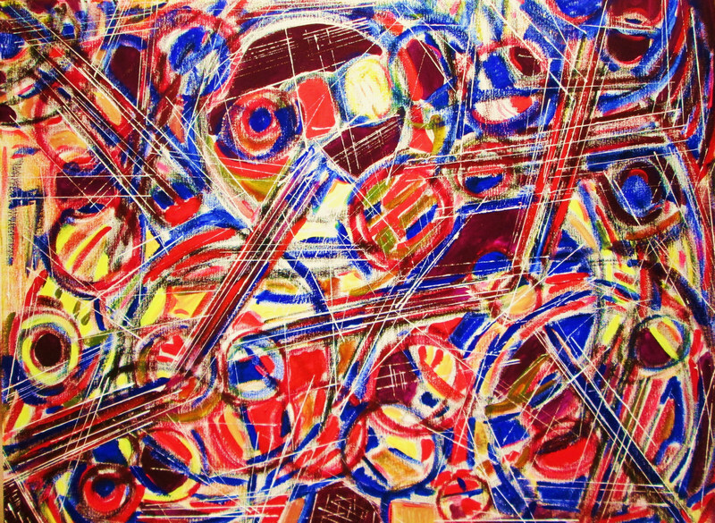 Geometric Compositions Series – Work #5 || Matthew Zedler || $10,500.00