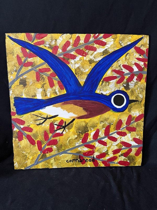John «Cornbread» Anderson Georgia Folk Outsider Art Bluebird