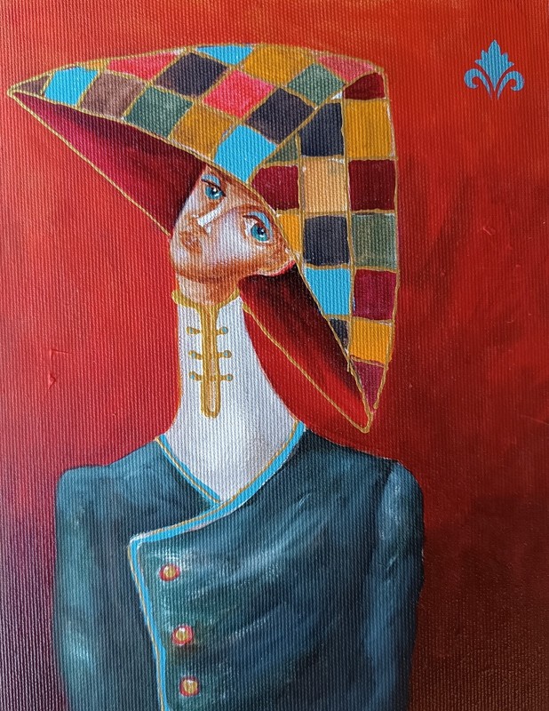 ART Painting ORIGINAL OIL canvas MODERN CONTEMPORARY BY Pronkin 2026 etude Fem09 gallery