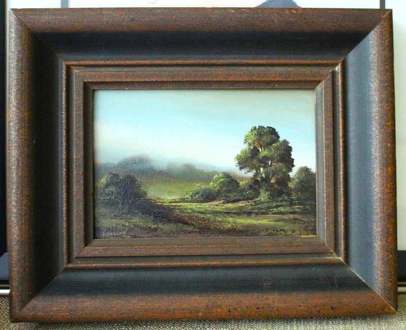 CARLSON "NAPA STUDY" ORIGINAL OIL gallery