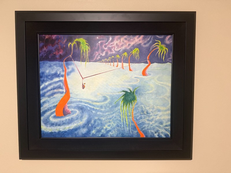 Dr. Seuss «Lonely» Midnight Collection Framed Artwork w/ COA Excellent Condition