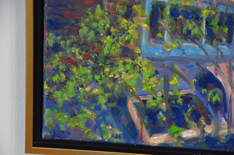 Beth Riso Original Fine Art Oil Painting - Rockland Pl Spring - Hudson Valley gallery