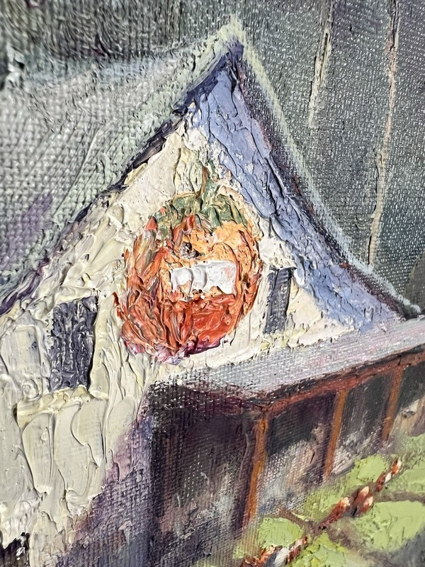 Mark Monsarrat Plein Air Oil Painting - Arata’s Pumpkin Farm Half Moon Bay 2019 gallery
