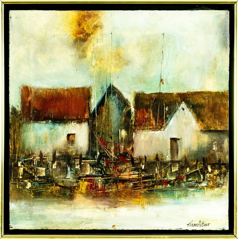 Frank R Carmelitano (FL,Spain,1935-2003) oil painting 151293 gallery
