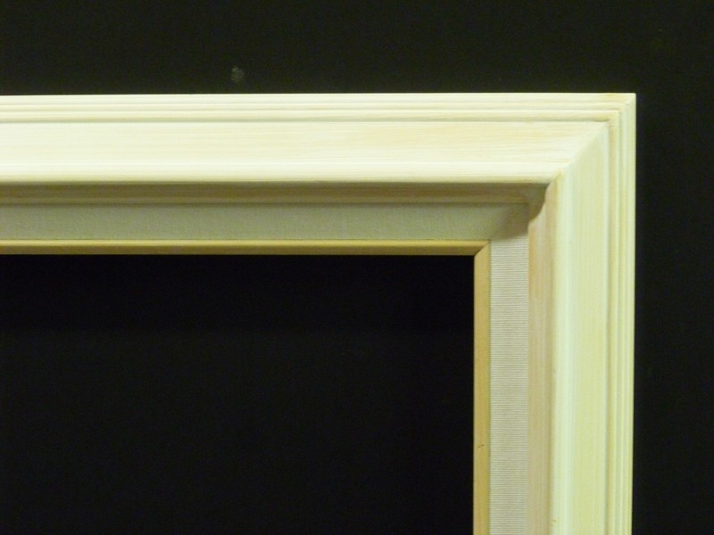 14x11 or 11x14 New White-Wash Wood Picture Painting Art Frame White Matting gallery